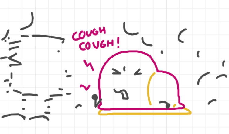 A panel from Running Duos, episode four of the Board Boards object show by Furretwalk/WalkingFurret.